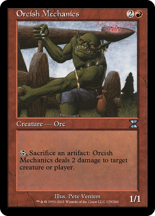 Orcish Mechanics - Retro Frame (Foil)