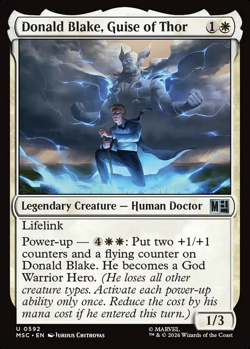 Donald Blake, Guise of Thor - Legendary
