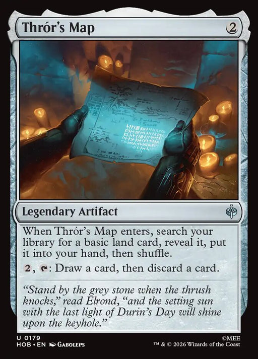 Thrór's Map (Foil)