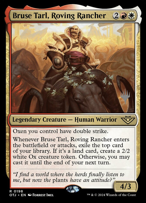 Bruse Tarl, Roving Rancher - Legendary