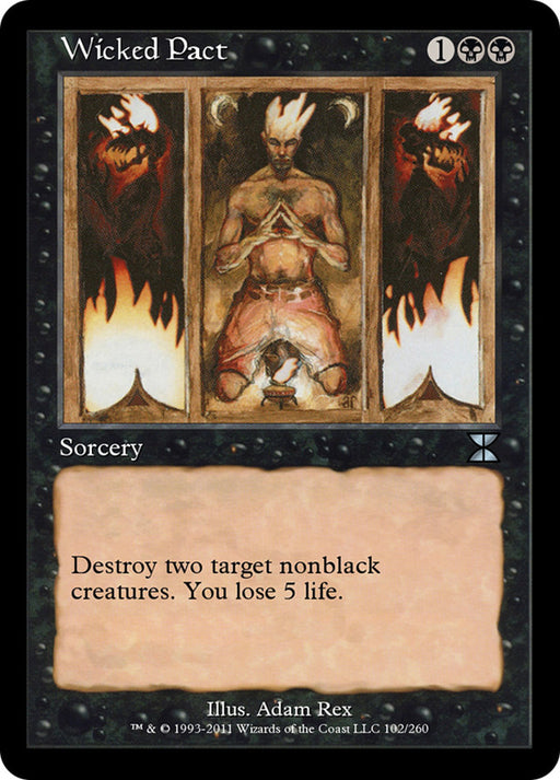Wicked Pact - Retro Frame (Foil)