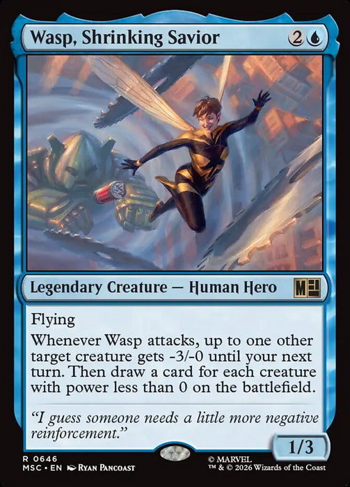 Wasp, Shrinking Savior - Legendary