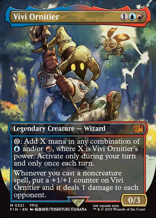 Vivi Ornitier - Borderless - Full Art - Inverted - Legendary