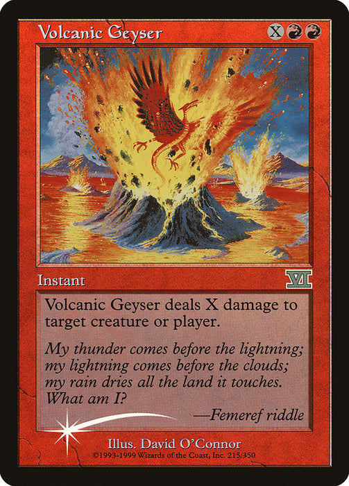 Volcanic Geyser (Foil)