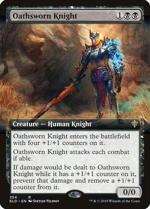 Oathsworn Knight - Extended Art