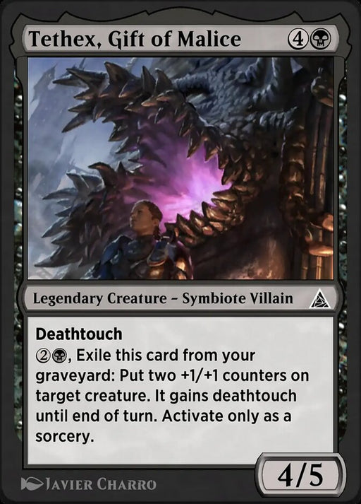 Tethex, Gift of Malice - Venom, Evil Unleashed - Legendary