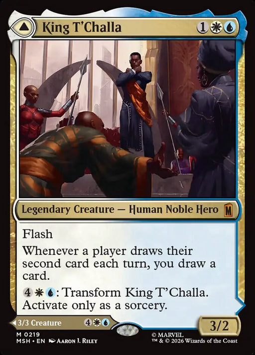 King T'Challa // Black Panther, Hope Enduring - Legendary (Foil)