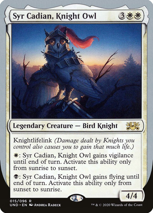 Syr Cadian, Knight Owl - Legendary