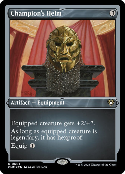 Champion's Helm - Etched - Inverted - Etched (Foil)