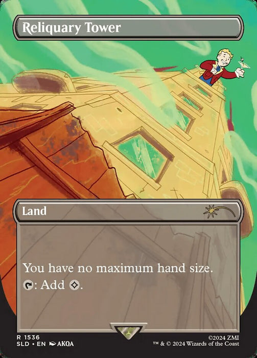 Reliquary Tower - Borderless - Full Art