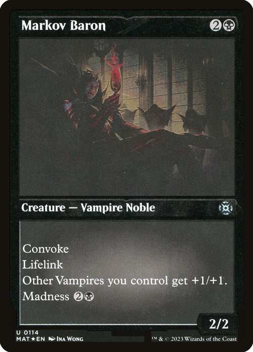 Markov Baron - Etched - Inverted - Etched (Foil)