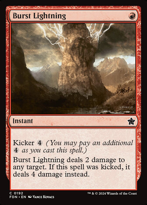 Burst Lightning (Foil)