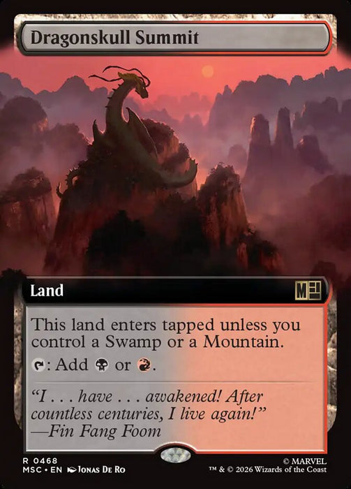 Dragonskull Summit - Extended Art