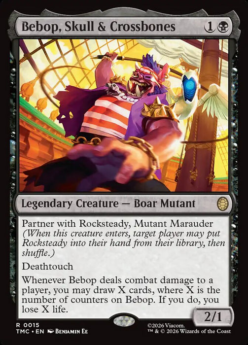 Bebop, Skull & Crossbones - Legendary (Foil)