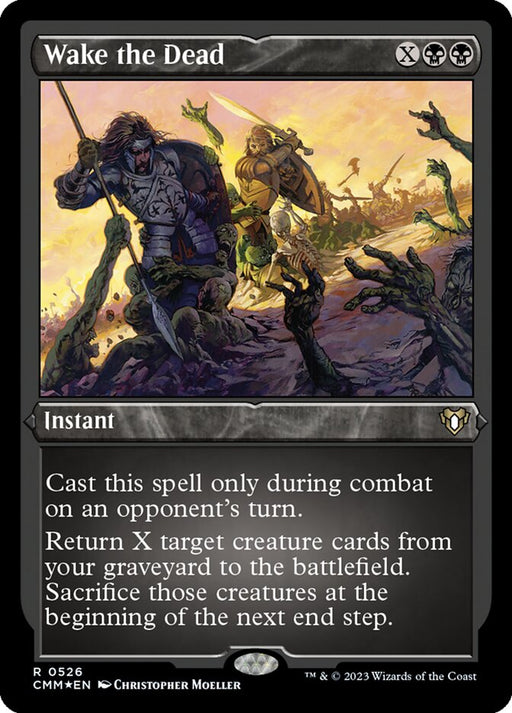 Wake the Dead - Etched - Inverted - Etched (Foil)