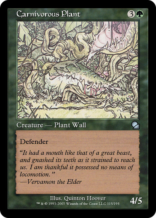 Carnivorous Plant (Foil)