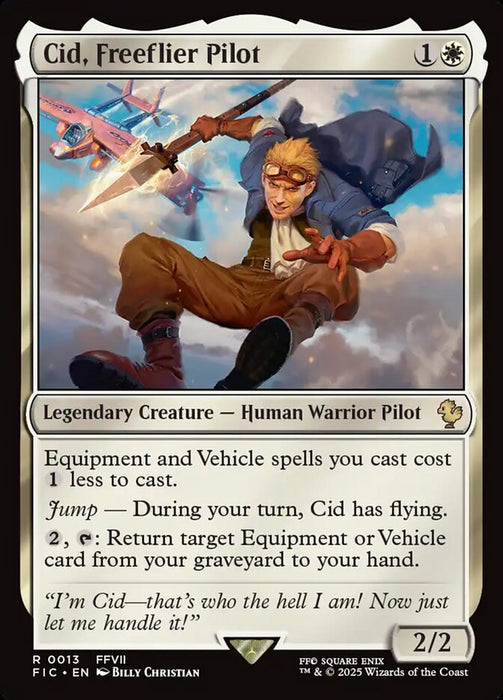 Cid, Freeflier Pilot - Legendary - Surge Foil (Foil)