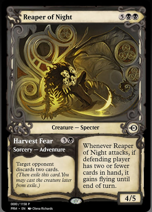 Reaper of Night // Harvest Fear (Foil)