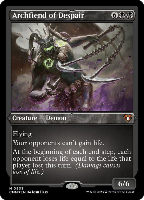 Archfiend of Despair - Etched - Inverted - Etched (Foil)