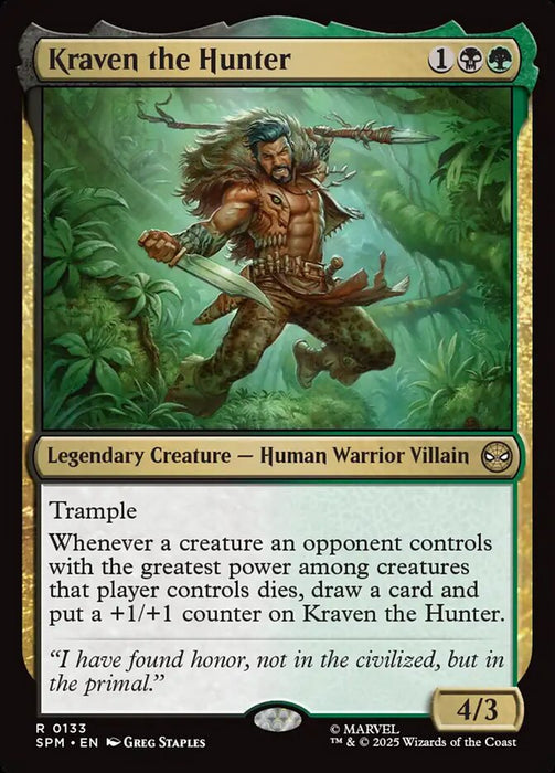 Kraven the Hunter - Legendary