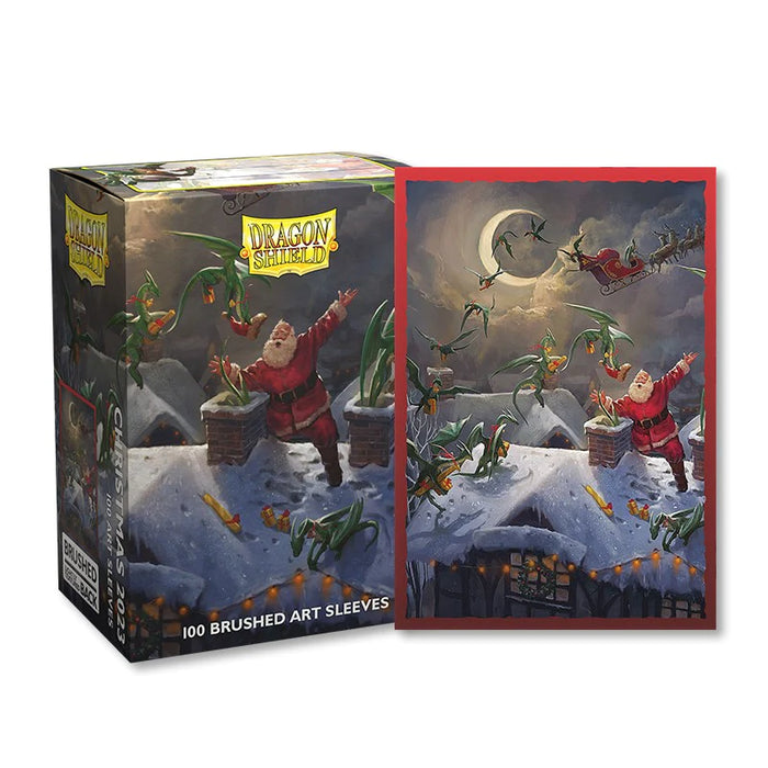 Dragon Shield Brushed Art Christmas 2023 (100ct)