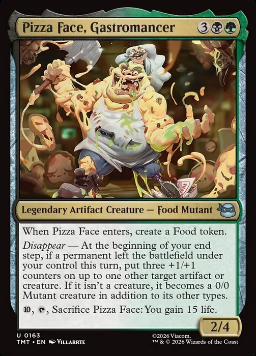 Pizza Face, Gastromancer - Legendary (Foil)