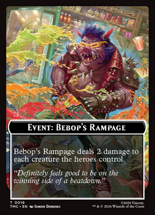 Event: Bebop's Rampage (Foil)