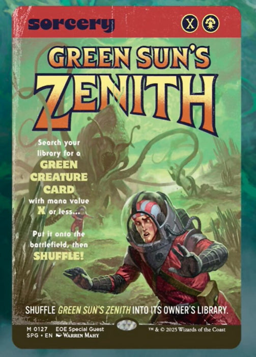 Green Sun's Zenith - Borderless (Foil)