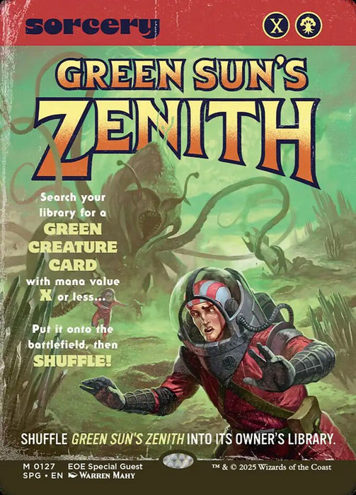 Green Sun's Zenith - Borderless - Full Art