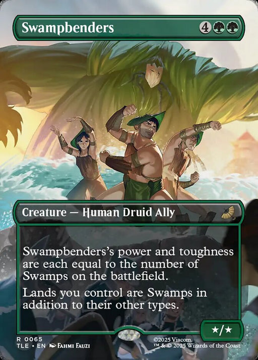 Swampbenders - Borderless - Full Art - Inverted