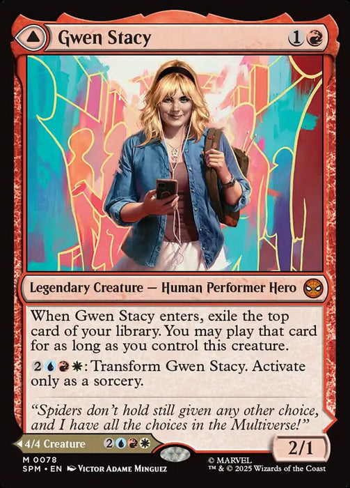 Gwen Stacy // Ghost-Spider - Legendary (Foil)
