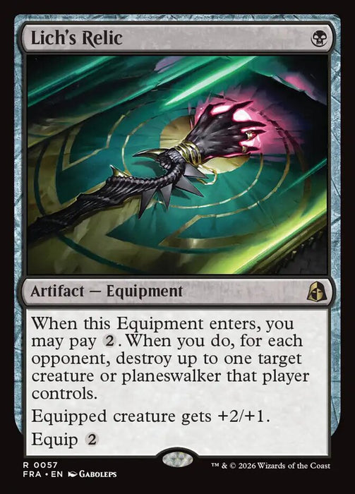 Lich's Relic (Foil)