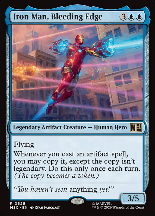 Iron Man, Bleeding Edge - Legendary (Foil)