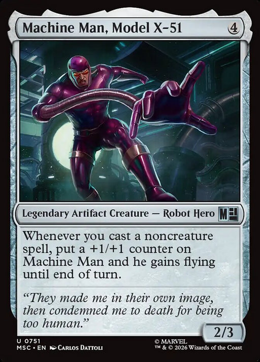 Machine Man, Model X-51 - Legendary (Foil)