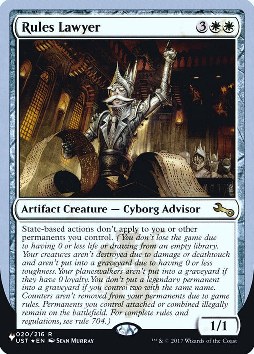Rules Lawyer (Foil)