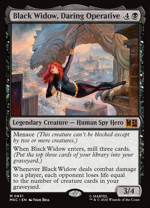 Black Widow, Daring Operative - Legendary