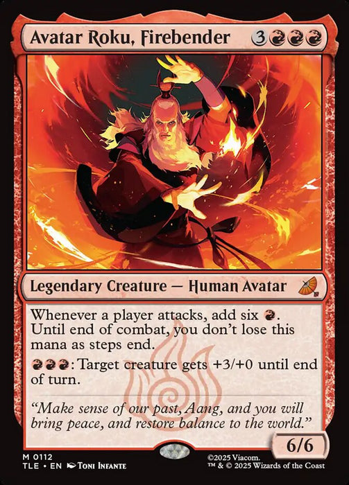 Avatar Roku, Firebender - Legendary