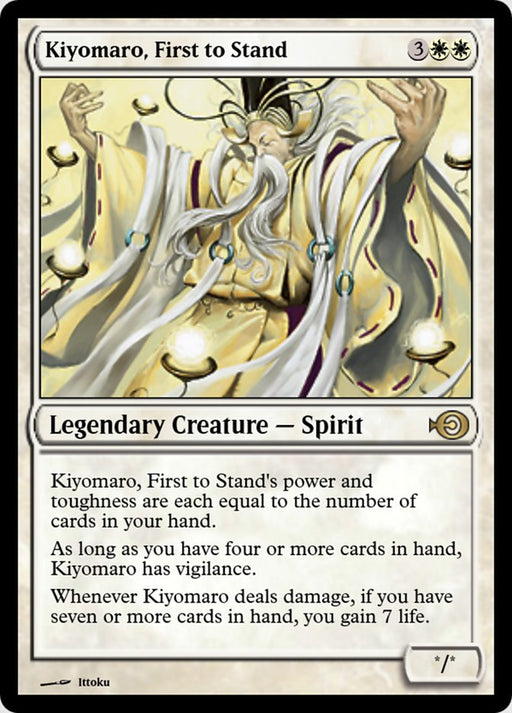 Kiyomaro, First to Stand (Foil)