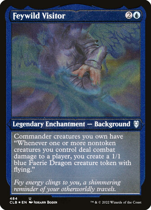 Feywild Visitor - Etched - Inverted - Legendary - Etched (Foil)