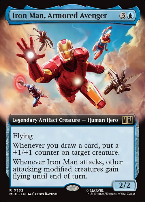 Iron Man, Armored Avenger - Extended Art - Legendary