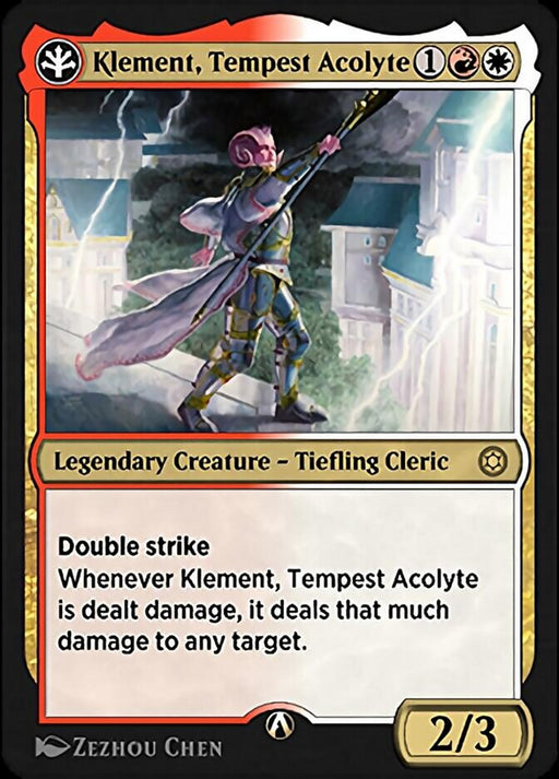 Klement, Tempest Acolyte - Legendary
