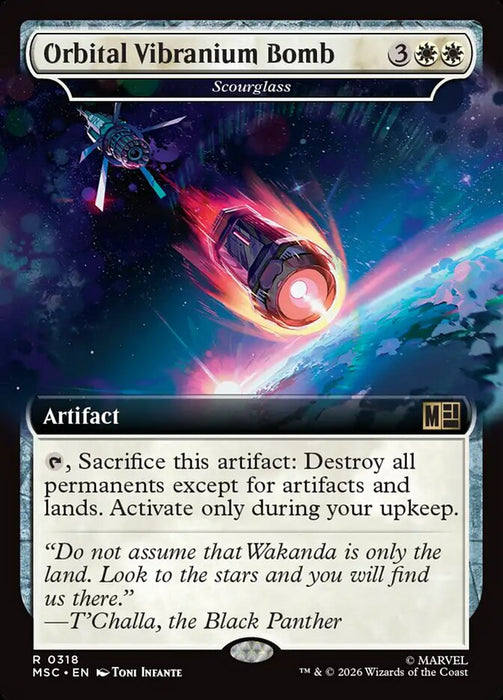 Orbital Vibranium Bomb - Scourglass - Extended Art