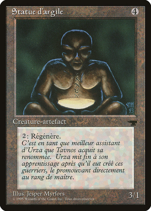 Statue d'argile - Clay Statue