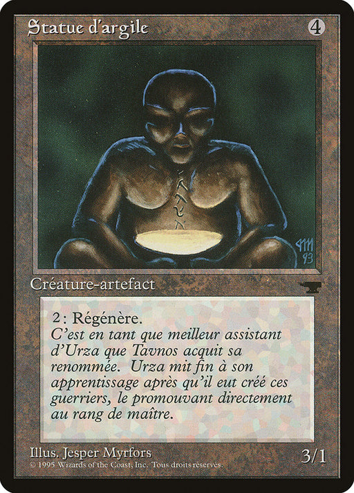 Statue d'argile - Clay Statue