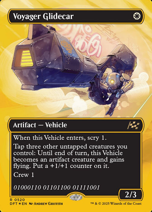 Voyager Glidecar - Borderless - Inverted (Foil)
