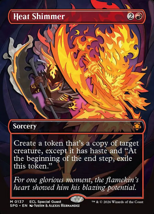 Heat Shimmer - Borderless - Full Art - Inverted (Foil)
