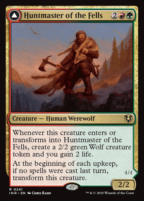 Huntmaster of the Fells // Ravager of the Fells (Foil)