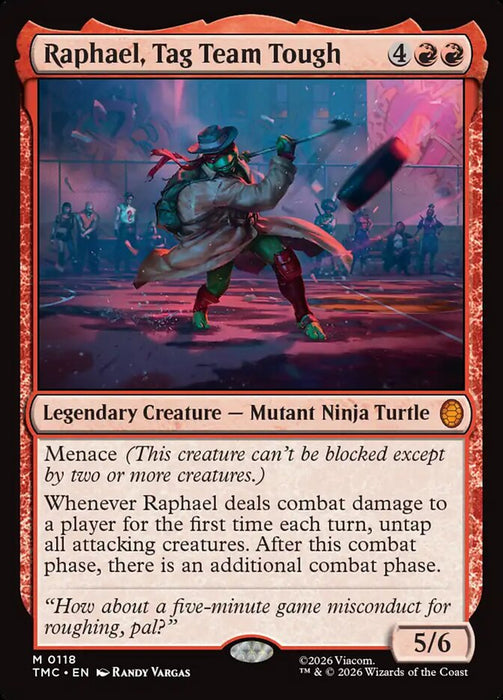 Raphael, Tag Team Tough - Legendary