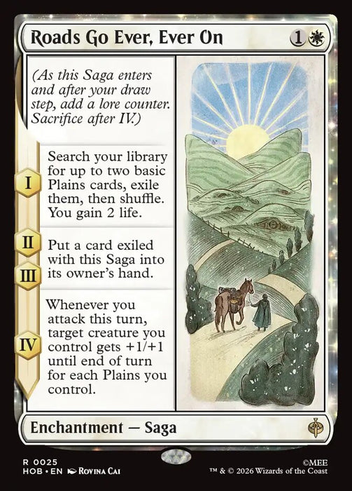 Roads Go Ever, Ever On (Foil)
