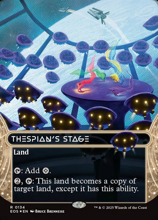 Thespian's Stage - Borderless - Full Art - Inverted (Foil)